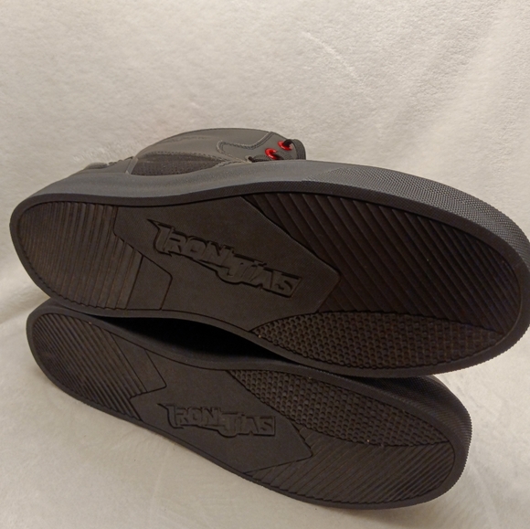 NWT Iron Jais Rubber Sole Protective Motorcycle Shoes Sz 9.5 - Picture 6 of 9